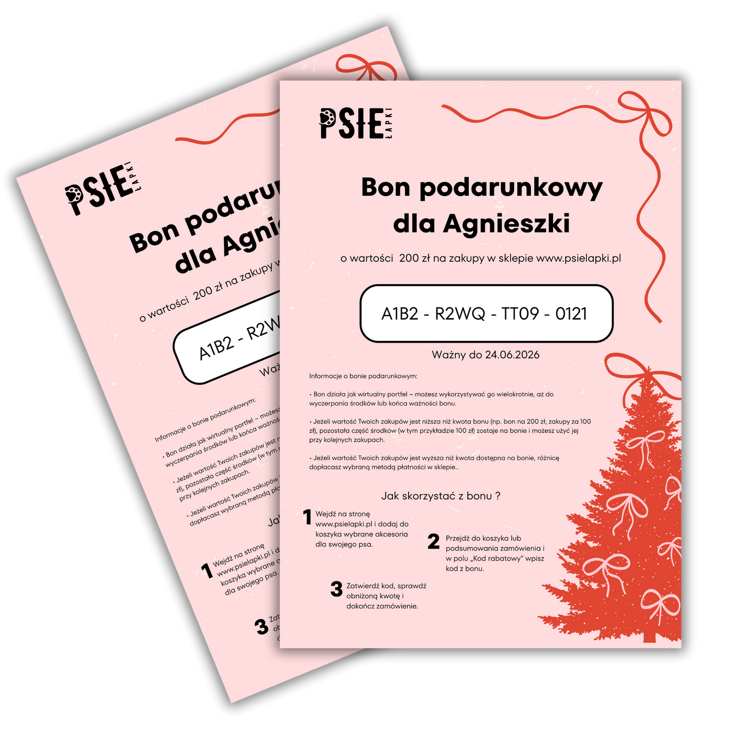 Bon podarunkowy