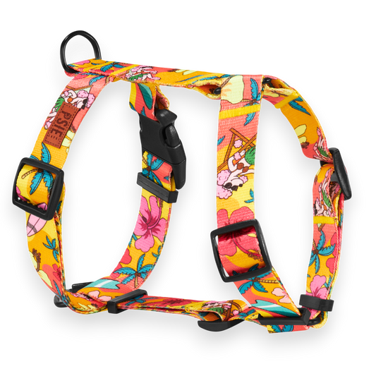 Szelki Guard aloha dla psa – regulowane, z mocnymi okuciami.