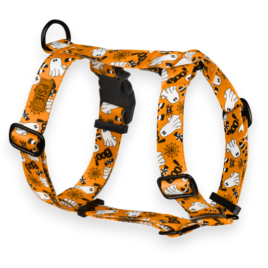 Szelki Guard w duchy dla psa – regulowane, z mocnymi okuciami.