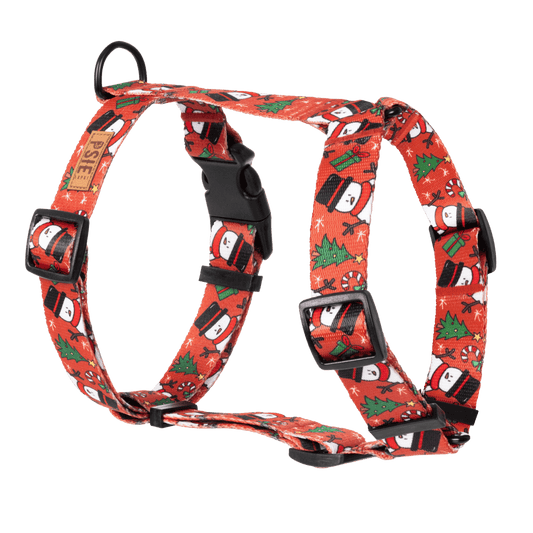 PSIEŁAPKI Szelki typu guard dla psa wzór "Ale bałwan"